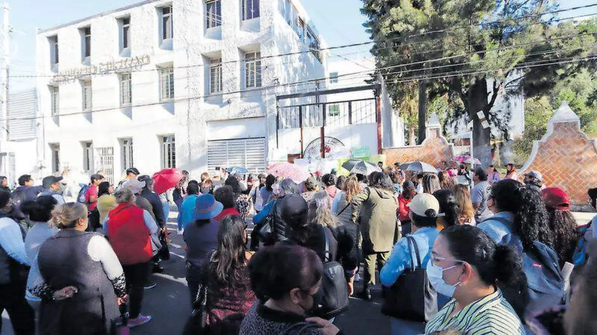 Protesta sindicalizados 7 de mayo